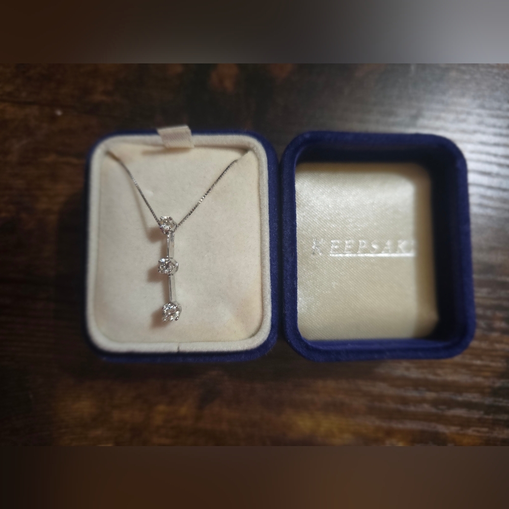 KEEPSAKE the Label Silver Necklace with Sparkling Accents
